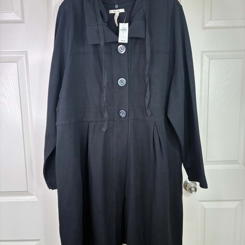 Old Navy Maternity Plus Size - Fit and Flare Coat with Hood Size XXL New